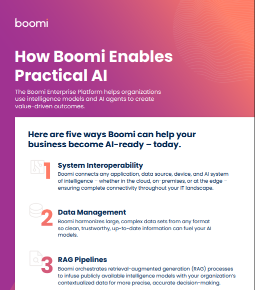 How Boomi Enables Practical AI