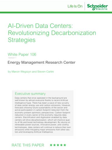 AI-Driven Data Centers: Revolutionizing Decarbonization Strategies