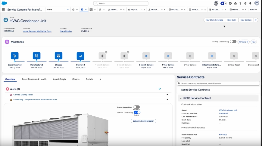 Modernise commercial operations with Manufacturing Cloud