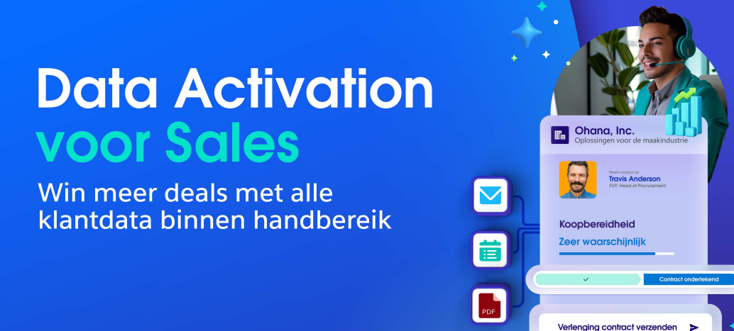 Salesforce-gegevensactivering voor verkoop