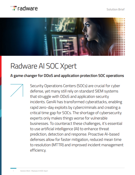 AI SOC Xpert solution brief