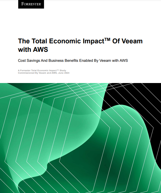 Forrester TEI™ Study: The Total Economic Impact of Veeam with AWS