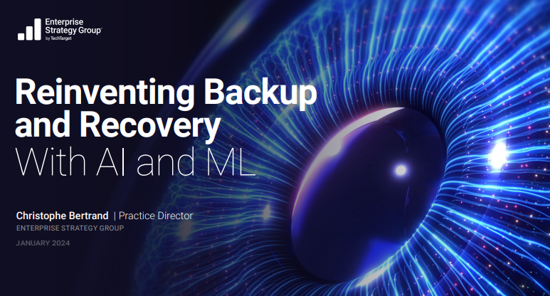 Reinventing Backup and Recovery With AI and ML