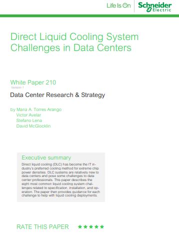 Direct Liquid Cooling System Challenges in Data Centers