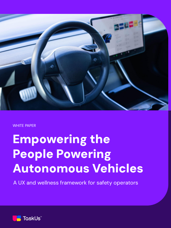 Empowering the People Powering Autonomous Vehicles