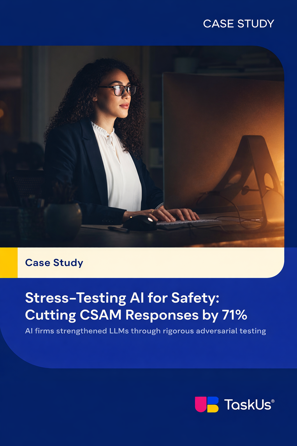 Stress-Testing AI for Safety: Cutting CSAM Responses by 71%